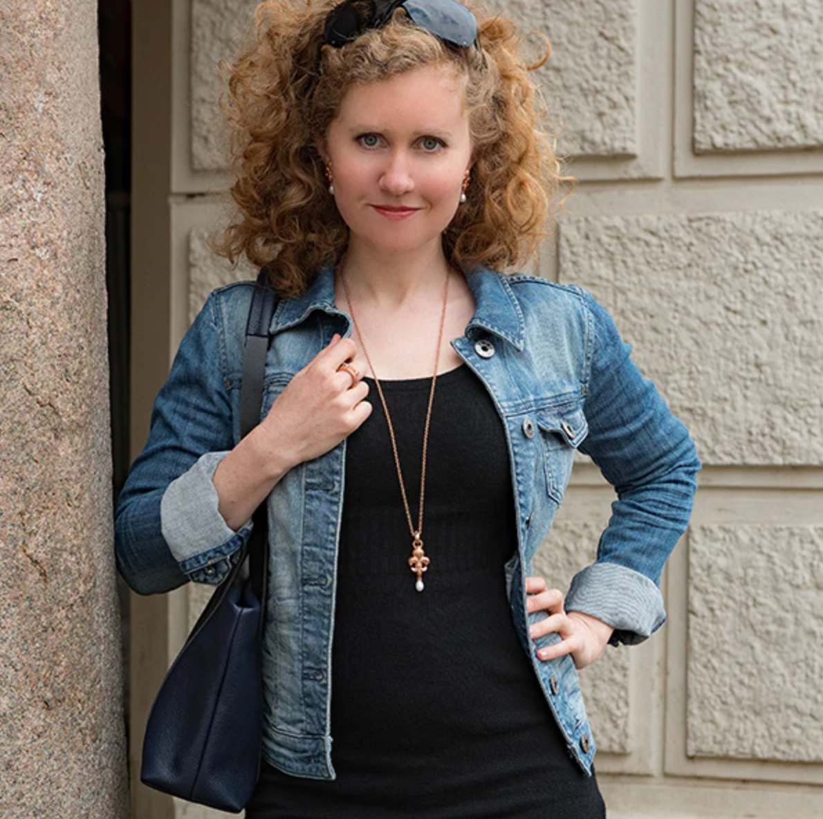 DRACHENFELS Anhänger | aus Silber 925 goldplattiert mit Süsswasserperle