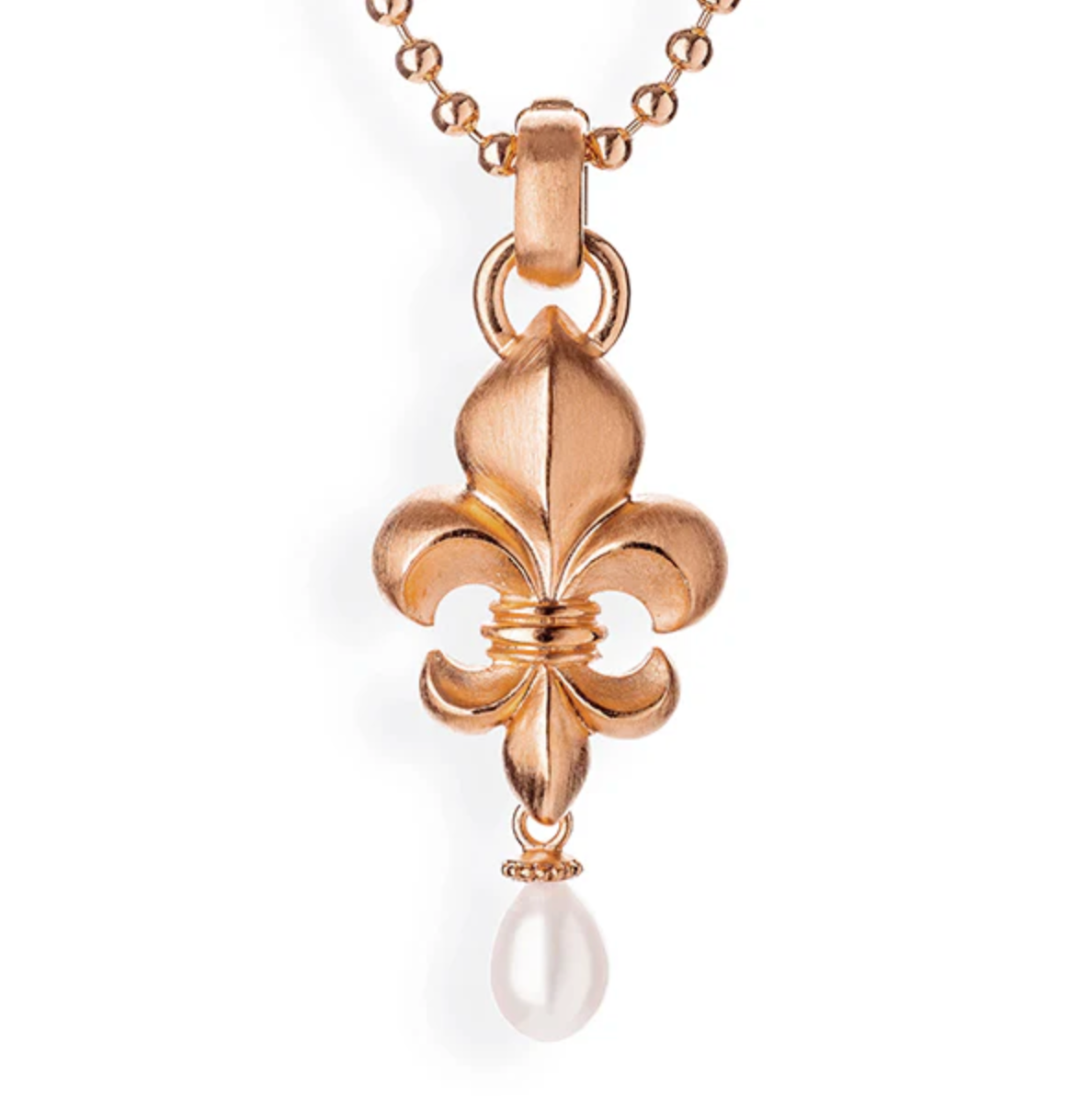 DRACHENFELS Anhänger | aus Silber 925 goldplattiert mit Süsswasserperle