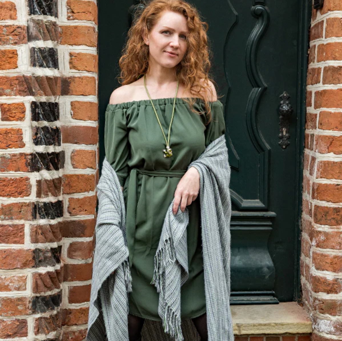 DRACHENFELS Anhänger | aus Silber 925 mit Brandlack