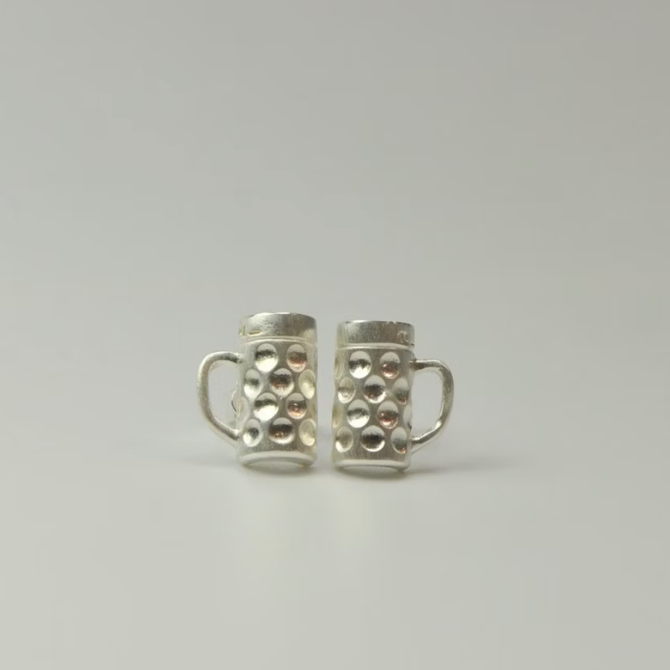 MALZ AM HALS Ohrstecker | Silber 925 MASS