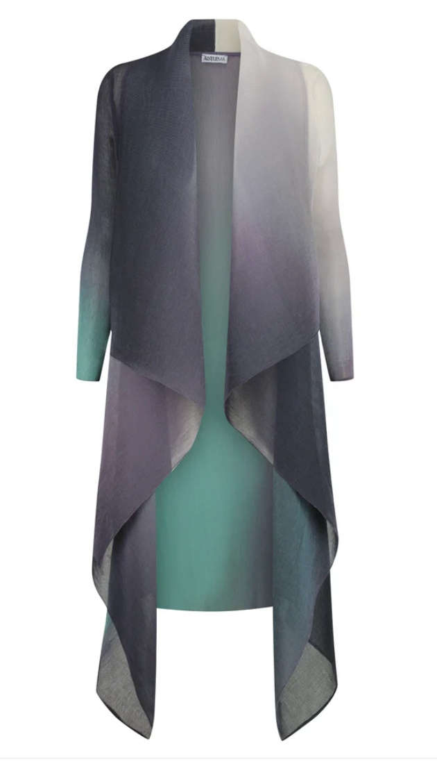 Mode Alquema Plissé Kleid