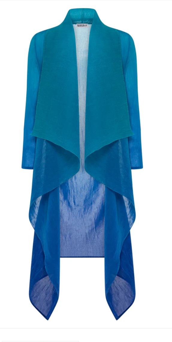 Mode Alquema Plissé Kleid