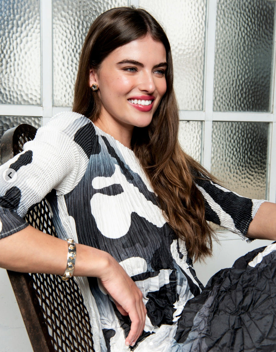 Mode Alquema Plissé Kleid - ORCA