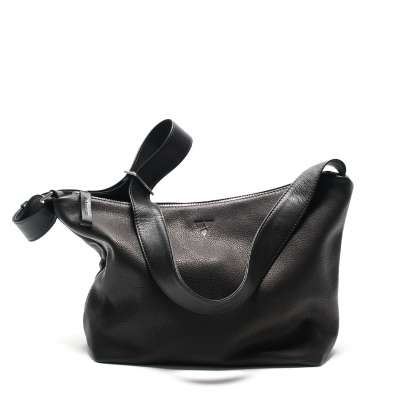 Ackermann Tasche | DUBLIN aus schwarzem Softnappa