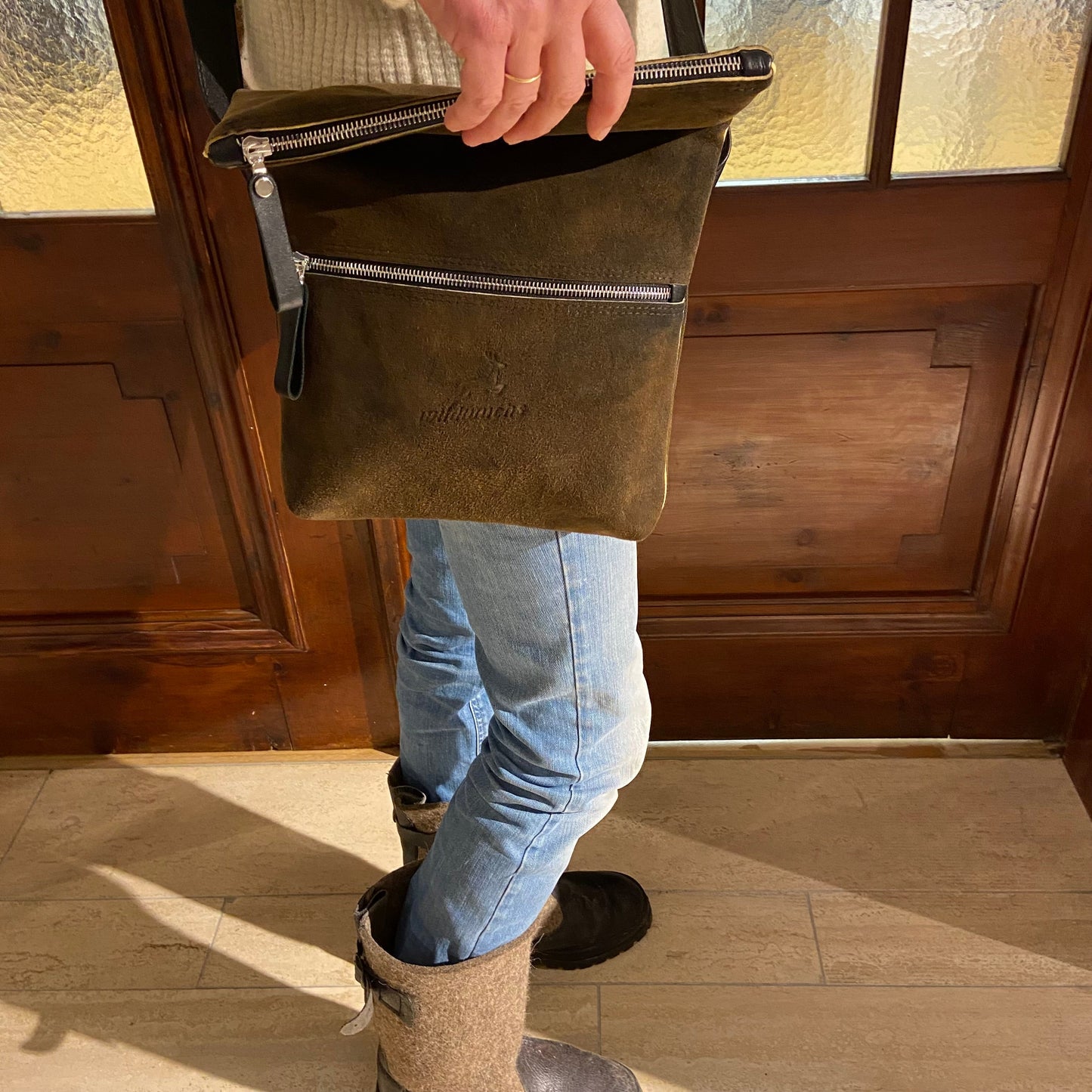 Ackermann Tasche | LONDON S aus Hirschleder