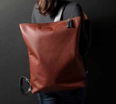 Ackermann Tasche | ROM M aus Olivenleder