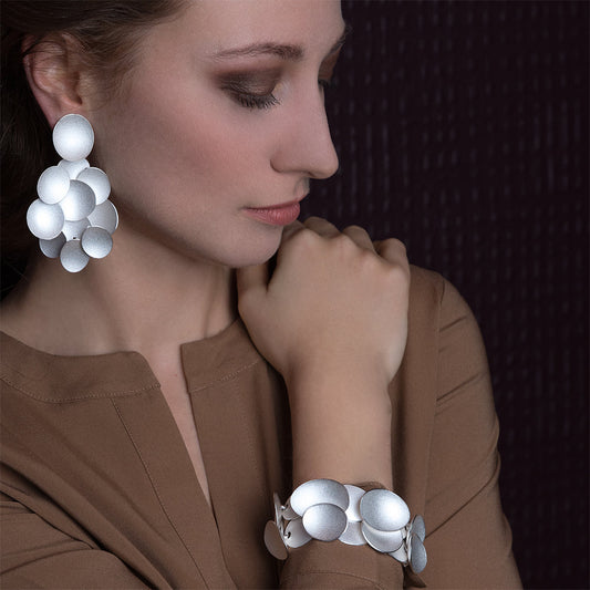 ANDREA FRAHM Ohrschmuck | UMBEL aus Silber, 925