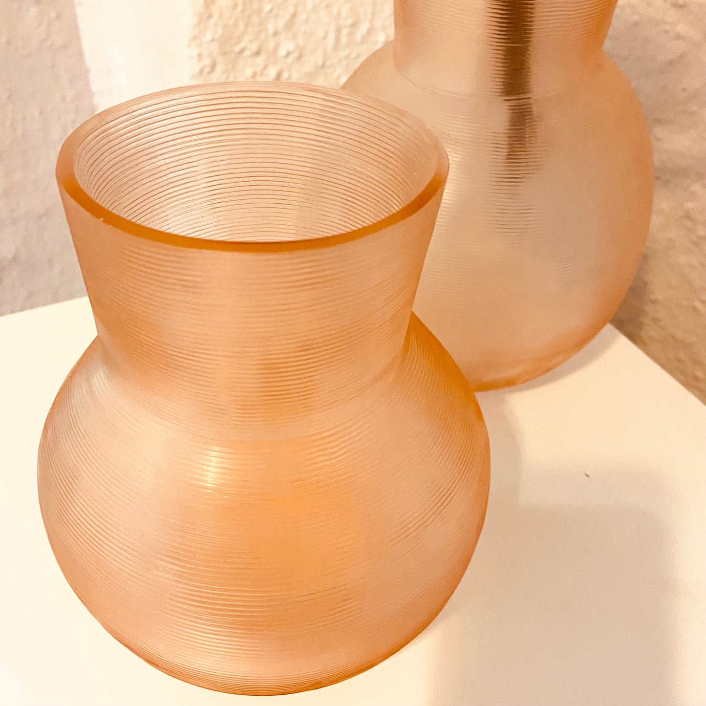 GUAXS Vasen | YEOLA S rose | Glas, mundgeblasen und von Hand geschliffen