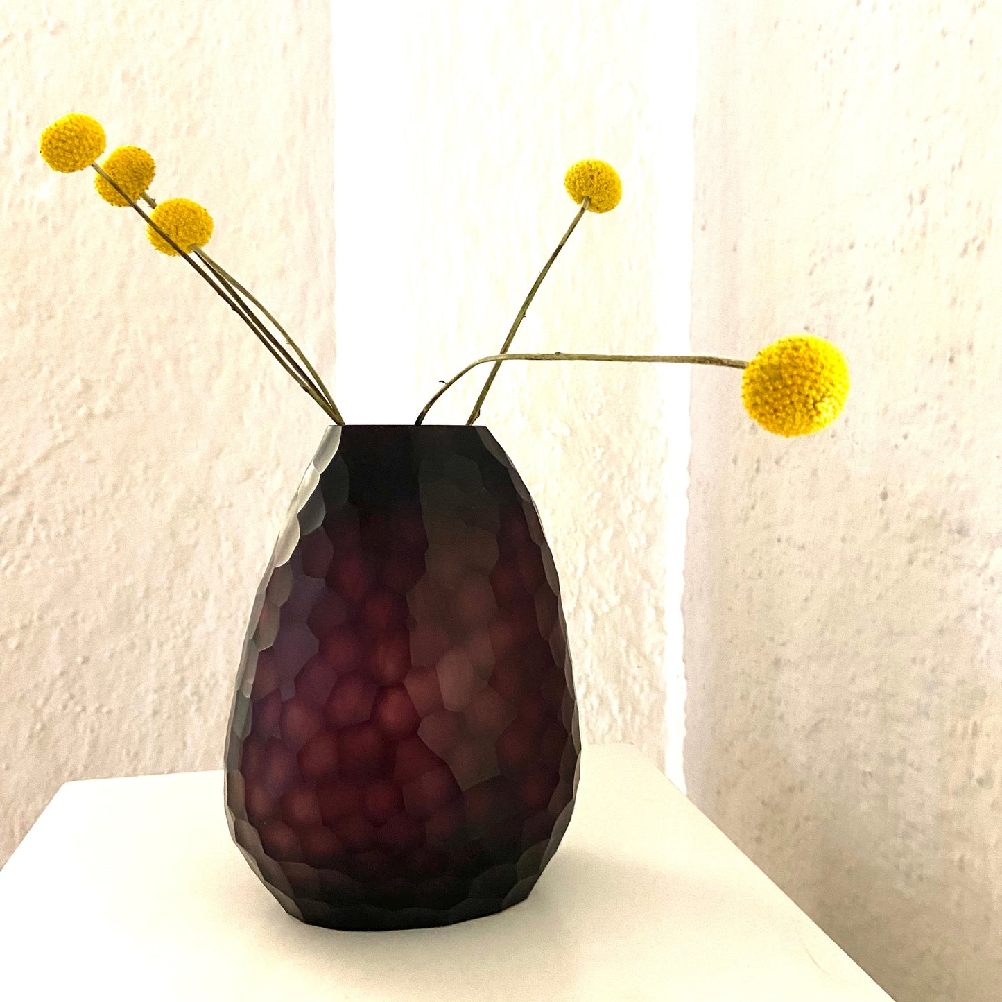 GUAXS Vase | OTAVALO L light amethyst | Glas, mundgeblasen und von Hand geschliffen