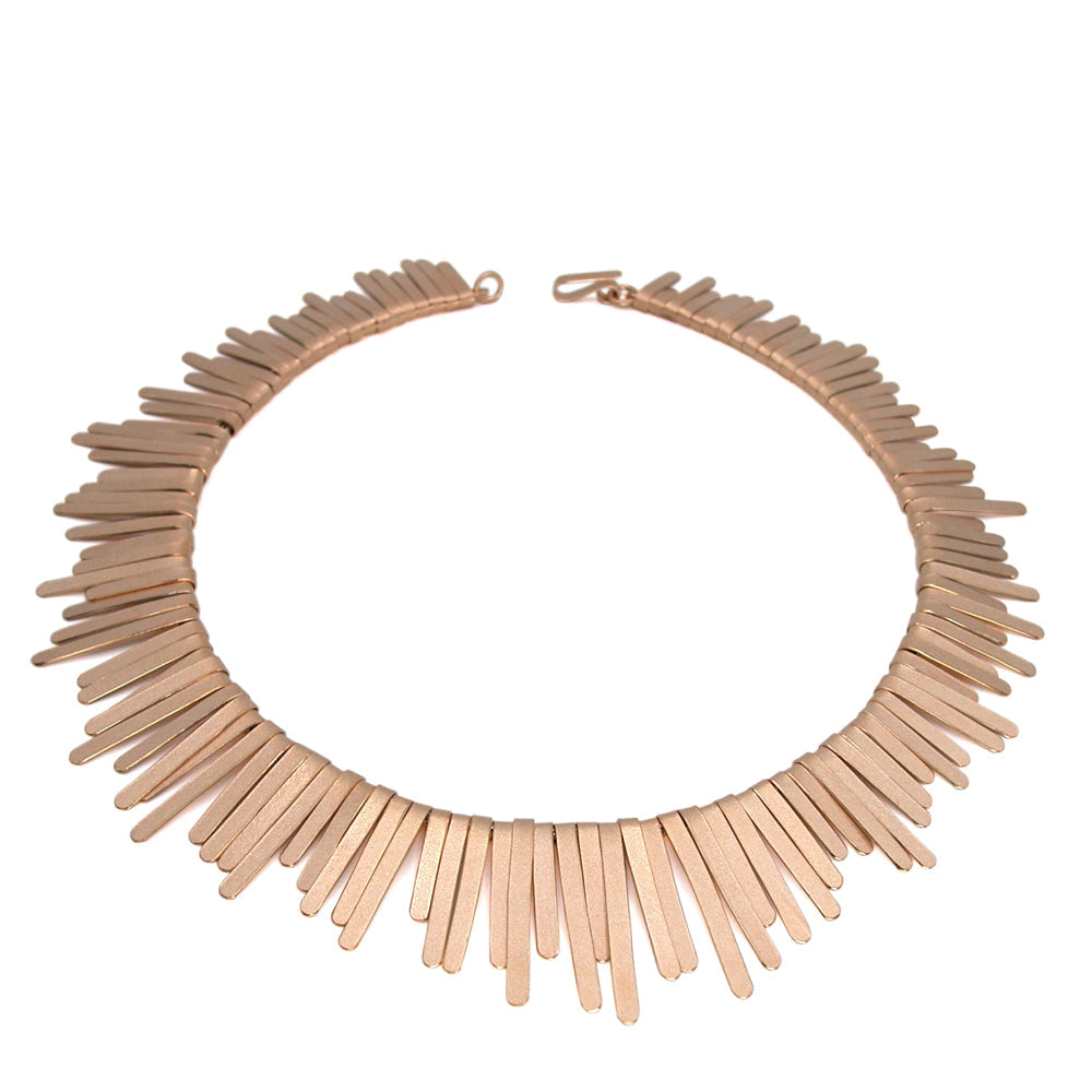 Halsschmuck STRIPE 2.0 Silber925, roseegoldplattiert