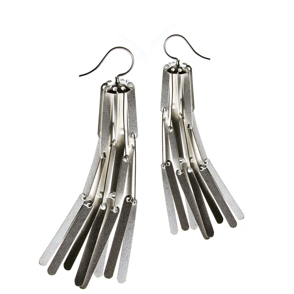 Ohrschmuck CASCADE XL Silber925, goldplattiert