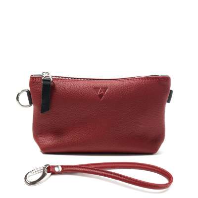 Ackermann Tasche | NAILA aus rotem Softnappa