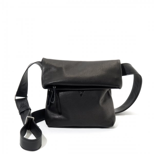 Ackermann Tasche | LONDON aus schwarzem Softnappa