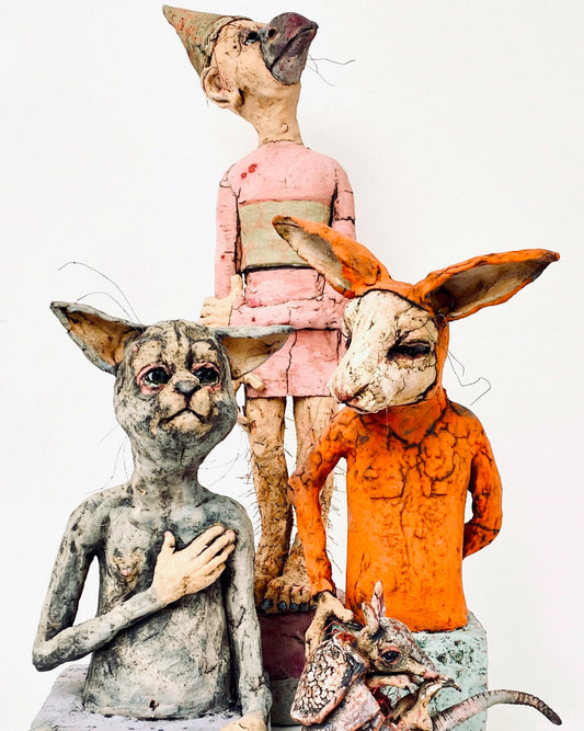 WILD COMPANY - Keramik von Claudia Kraml