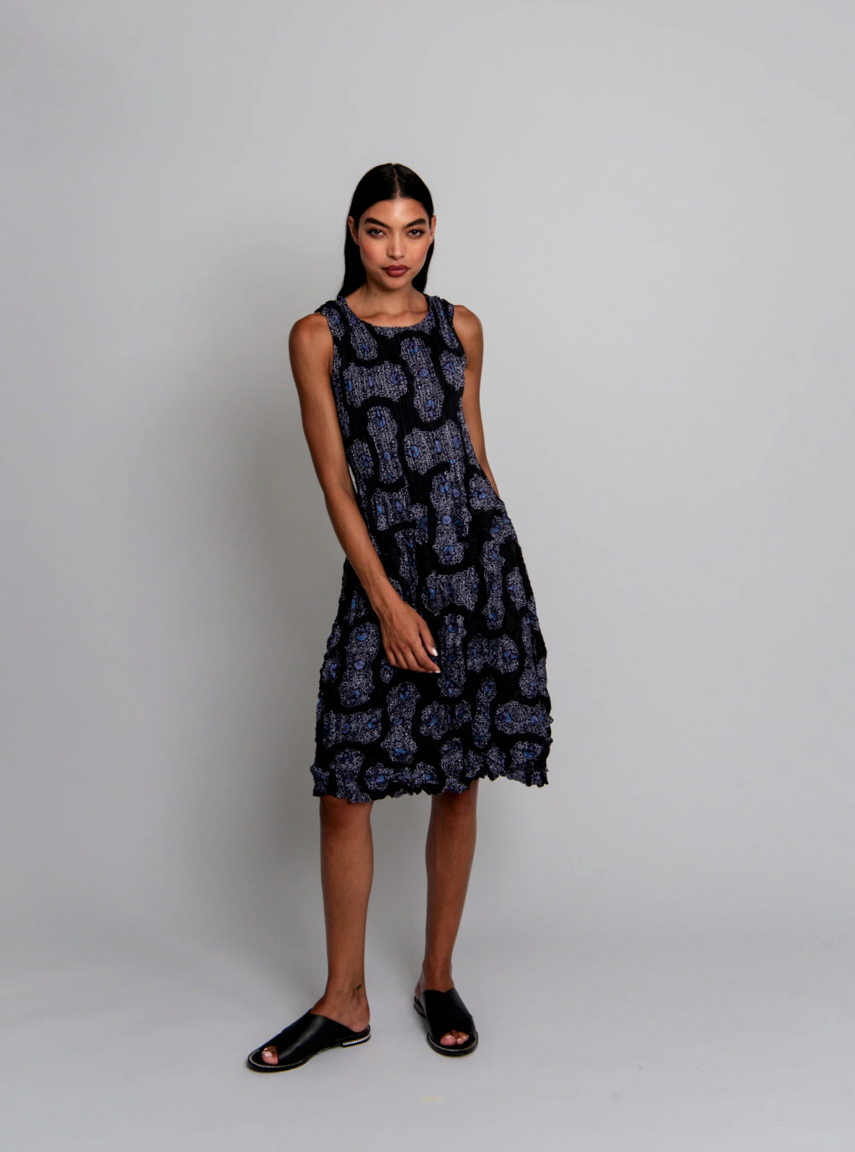 Mode Alquema Plissé Kleid - COSMOS STAR
