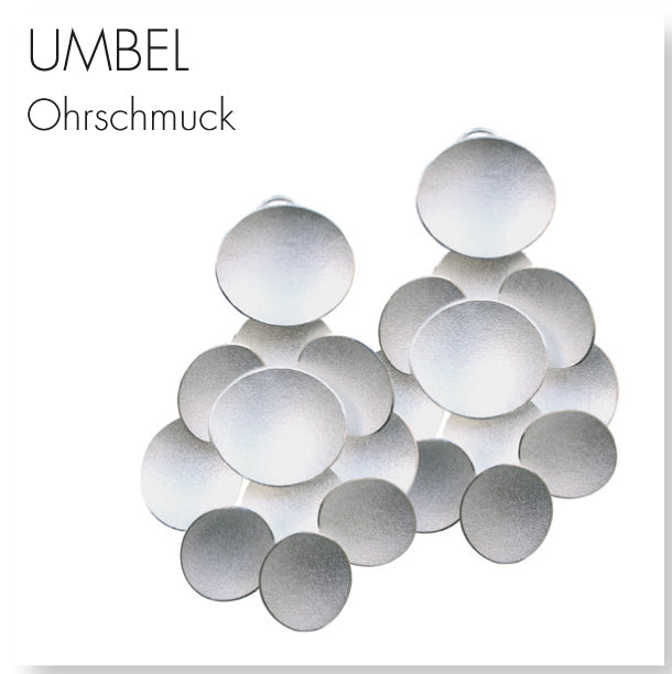 ANDREA FRAHM Ohrschmuck | UMBEL aus Silber, 925
